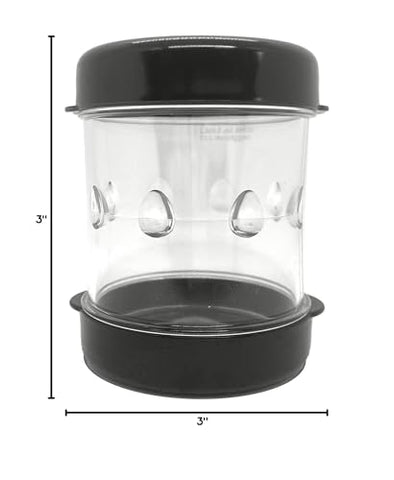 NEGG Boiled Egg Peeler Black compact design for kitchen storage