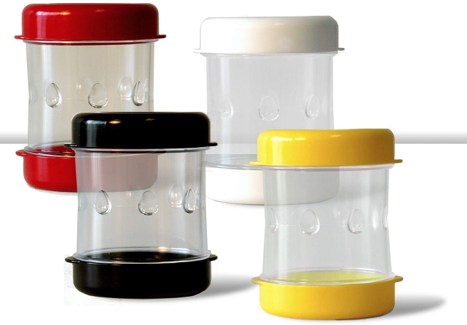NEGG Boiled Egg Peeler Black transparent body lets you watch progress