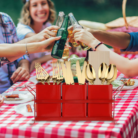 NelyBet metal durable design utensil holder showcasing sturdy construction for daily use.
