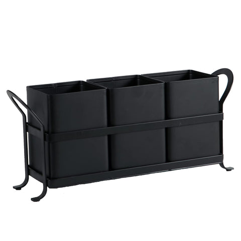 NelyBet flatware holder is a versatile, multi-use organizer for home or travel.