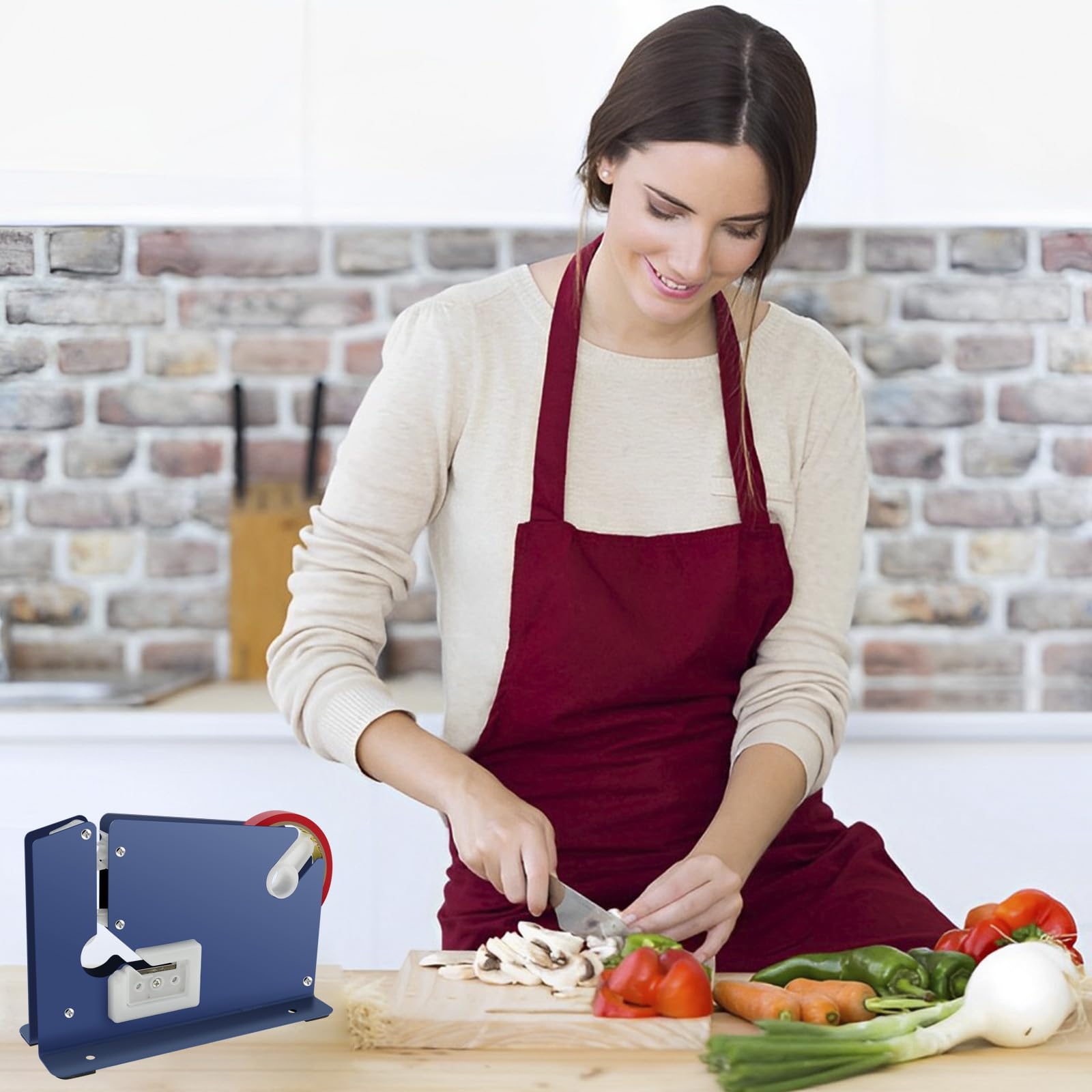 NEMTMCUA multipurpose bag sealer used in home, bakery, and market