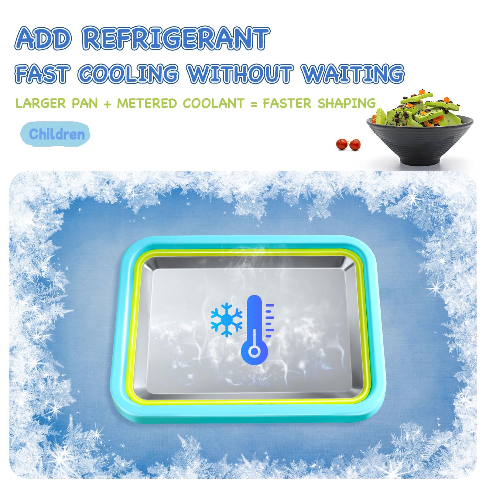 Package contents of Nenkarn kit: plate, spatula, instructions
