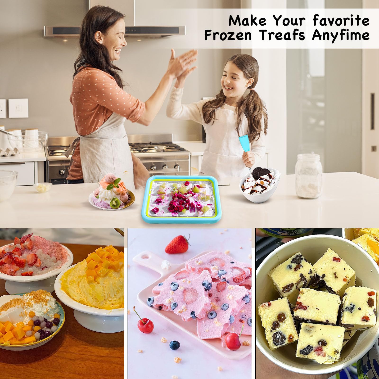 Nenkarn lake blue design highlighted for versatile DIY desserts