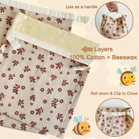 NEOHANA freezer-friendly bread bag maintains texture in freezer