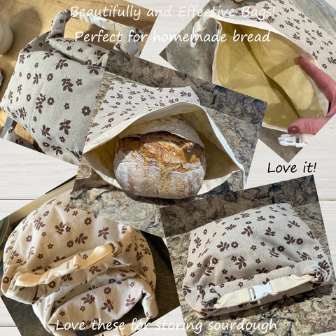 NEOHANA extra-large 12.5x16 bread bag for big loaves