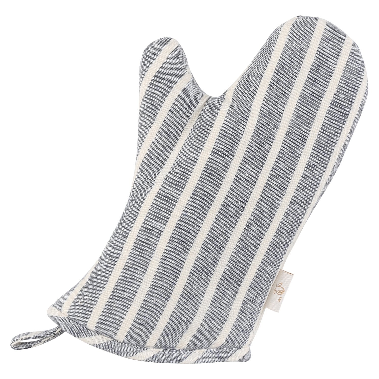 NEOVIVA 2-pack oven mitts with hanging loop for easy storage and daily use