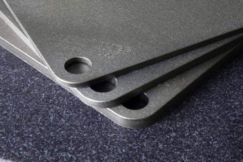 NerdChef Steel Stone dimensions sixteen by fourteen inches and 0.25 inch thick.