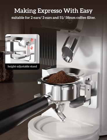 Neretva burr coffee grinder included accessories complete your setup.