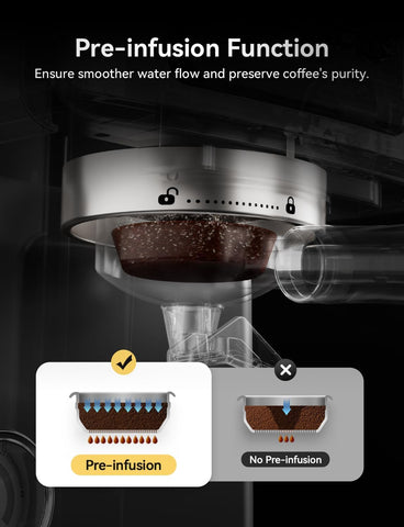 Neretva espresso machine steam wand in action creates rich latte textures.