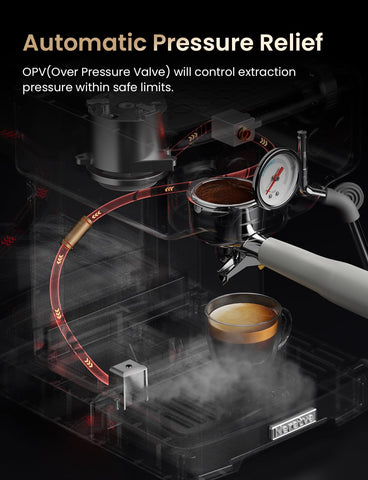 Neretva white body front view adds a sleek coffee station look.