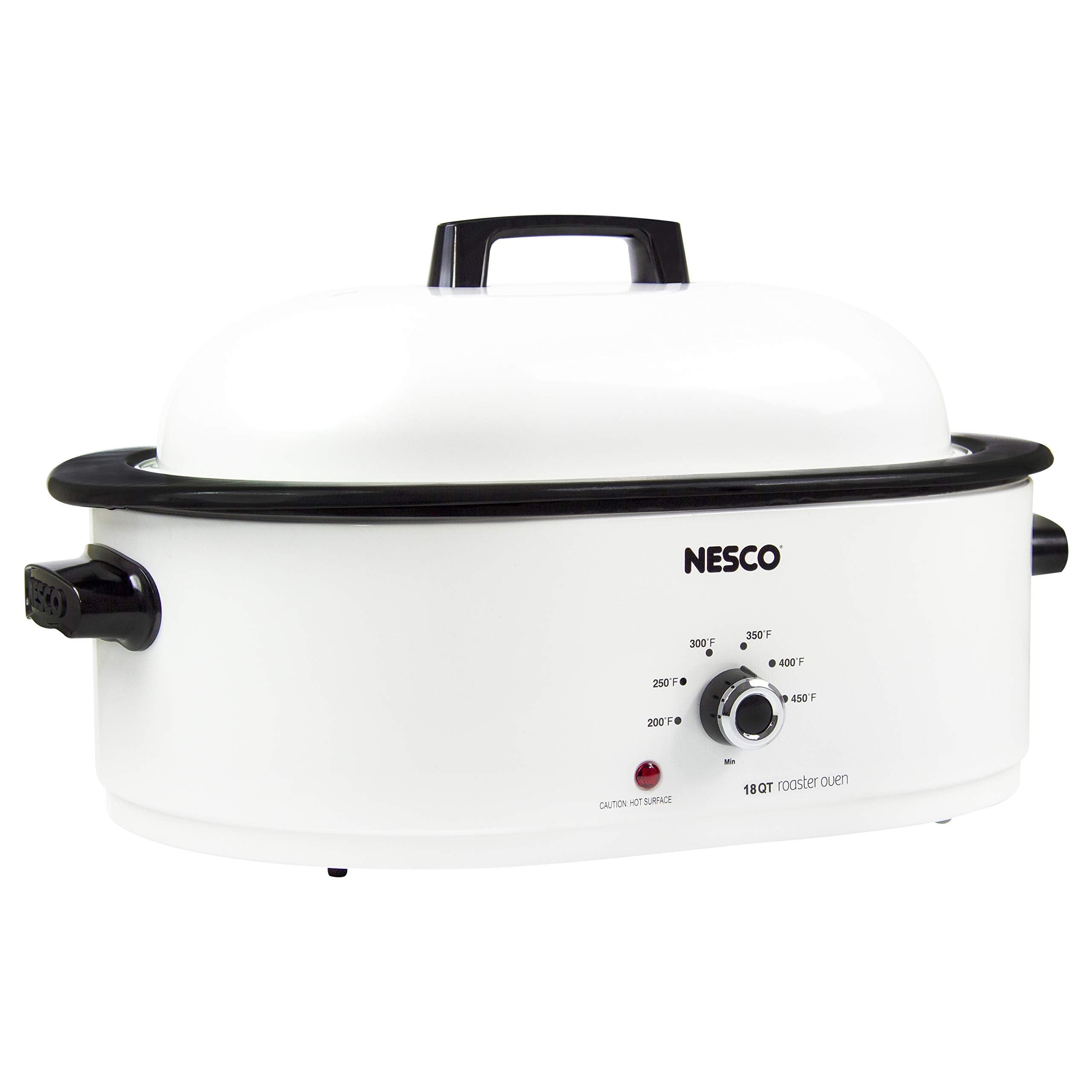 NESCO MWR18-14 roaster oven pie baking with golden crust
