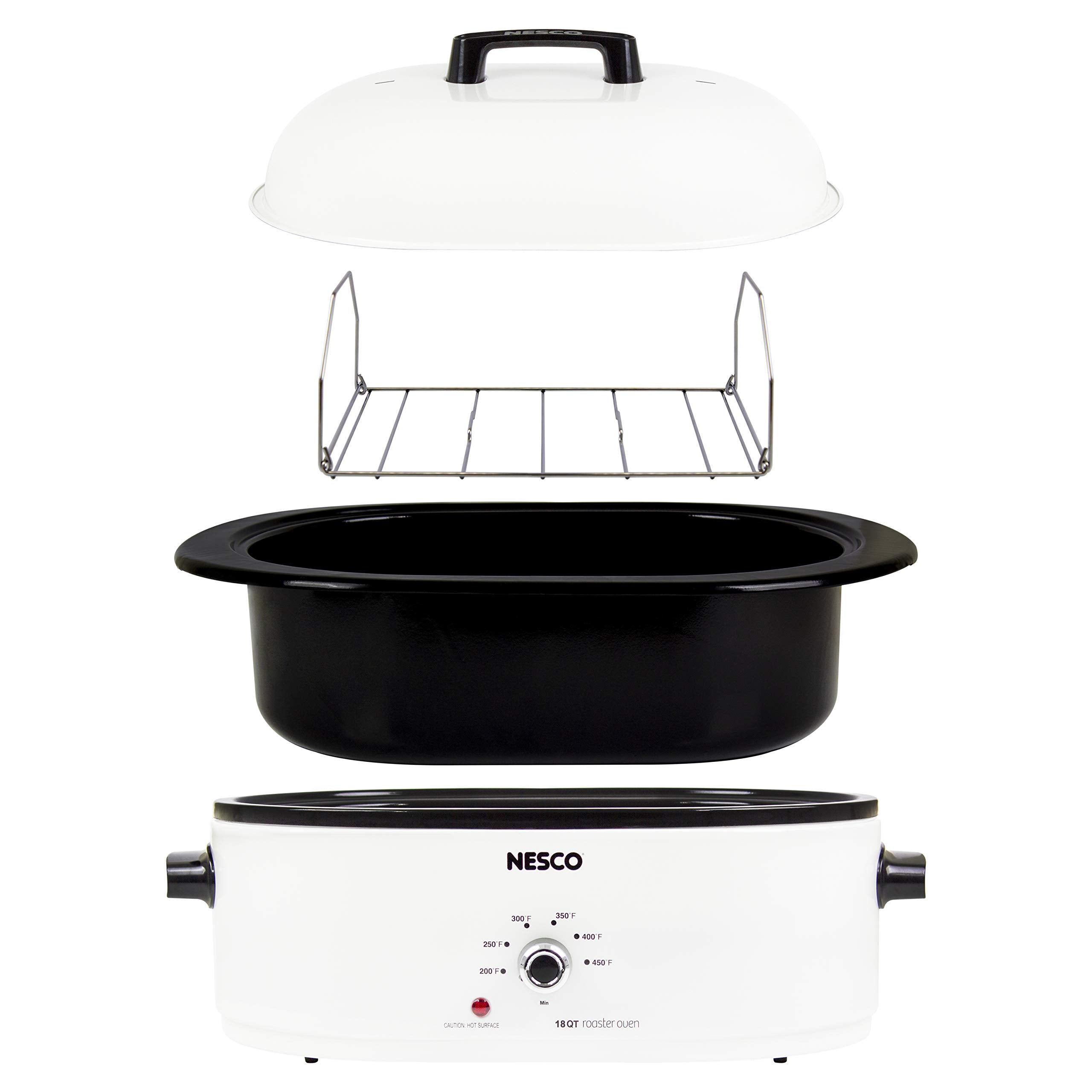 NESCO MWR18-14 roaster oven removable-cook-well for easy cleanup