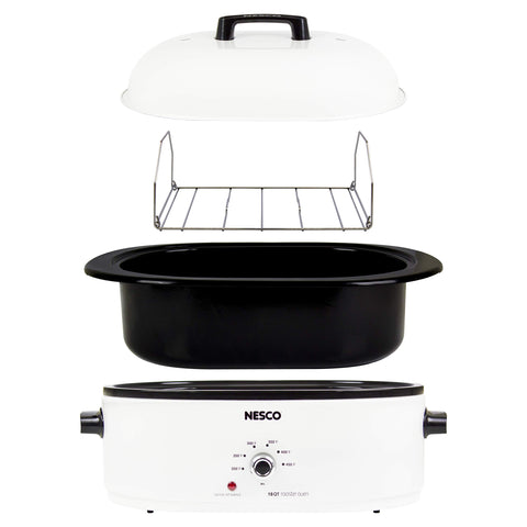 NESCO MWR18-14 roaster oven removable-cook-well for easy cleanup