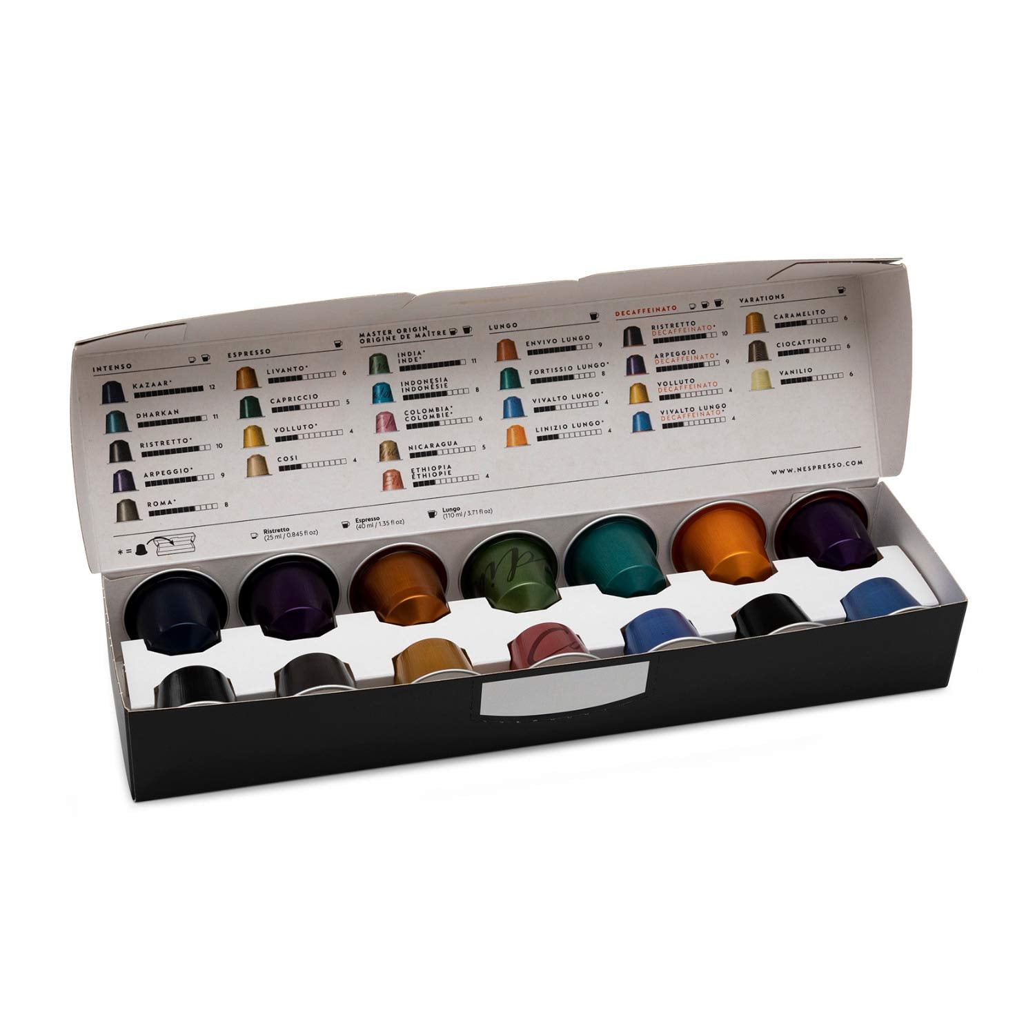 Nespresso Essenza Mini 1150-watt power for quick brewing.