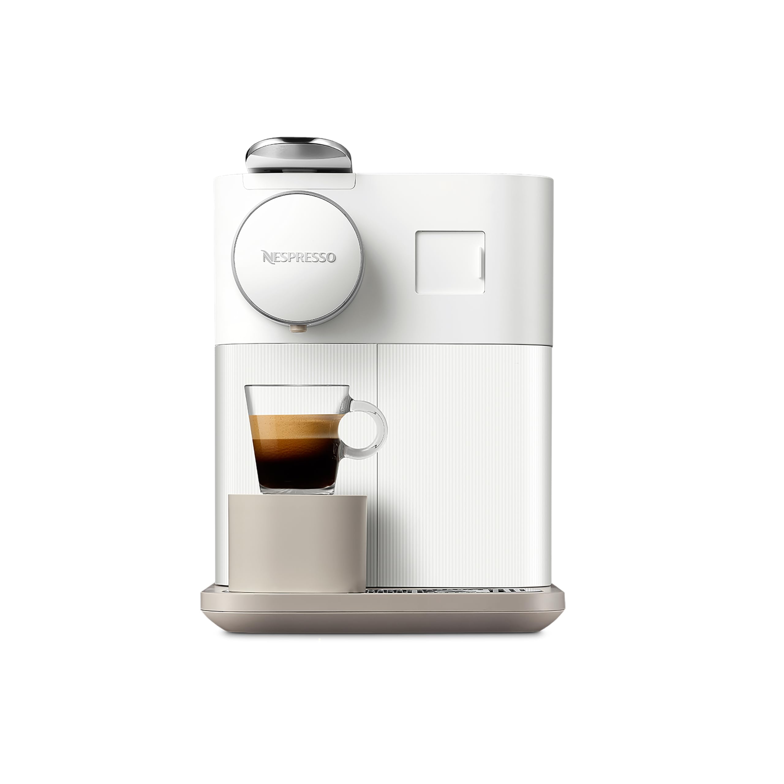 Nespresso Gran Lattissima front view with premium glass panel