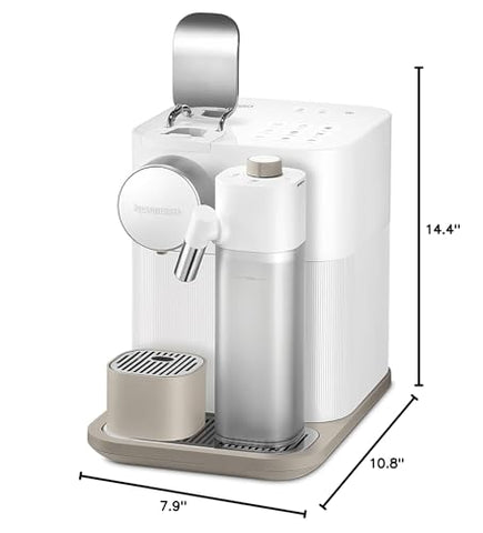 Nespresso Gran Lattissima removable milk container stored in refrigerator