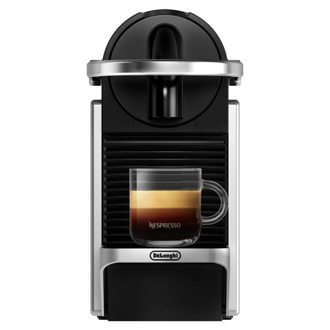 Nespresso Pixie fast heat-up ensures coffee in seconds.