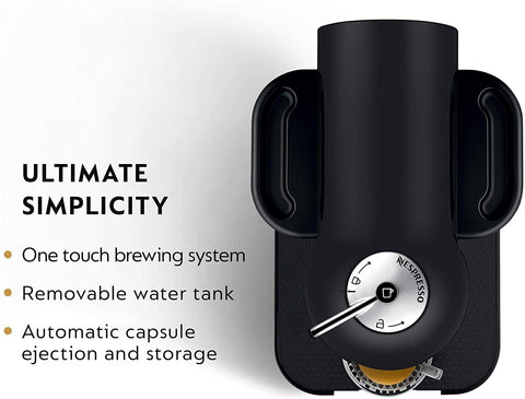 Vertuo offers four cup sizes for espresso and coffee at a glance.