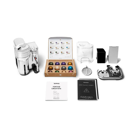 Nespresso Vertuo Creatista espresso-shot captures rich, quick single or double espressos.