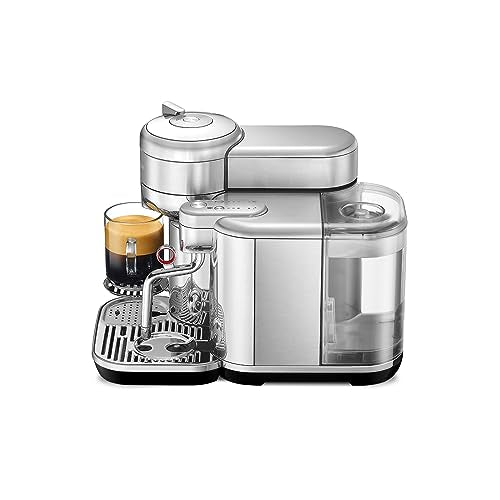 Nespresso Vertuo Creatista latte-art-cappuccino delivers velvety foam for stylish beverages.