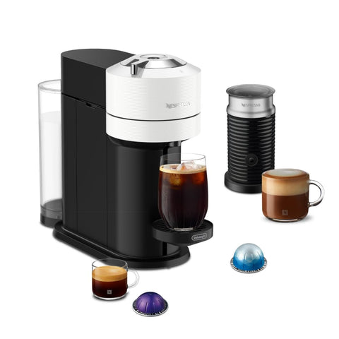 Nespresso Vertuo Next overview showing versatile home brewing options