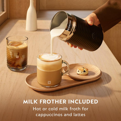 Nespresso Vertuo POP+ Liquorice Black capsule-reading technology optimizes extraction
