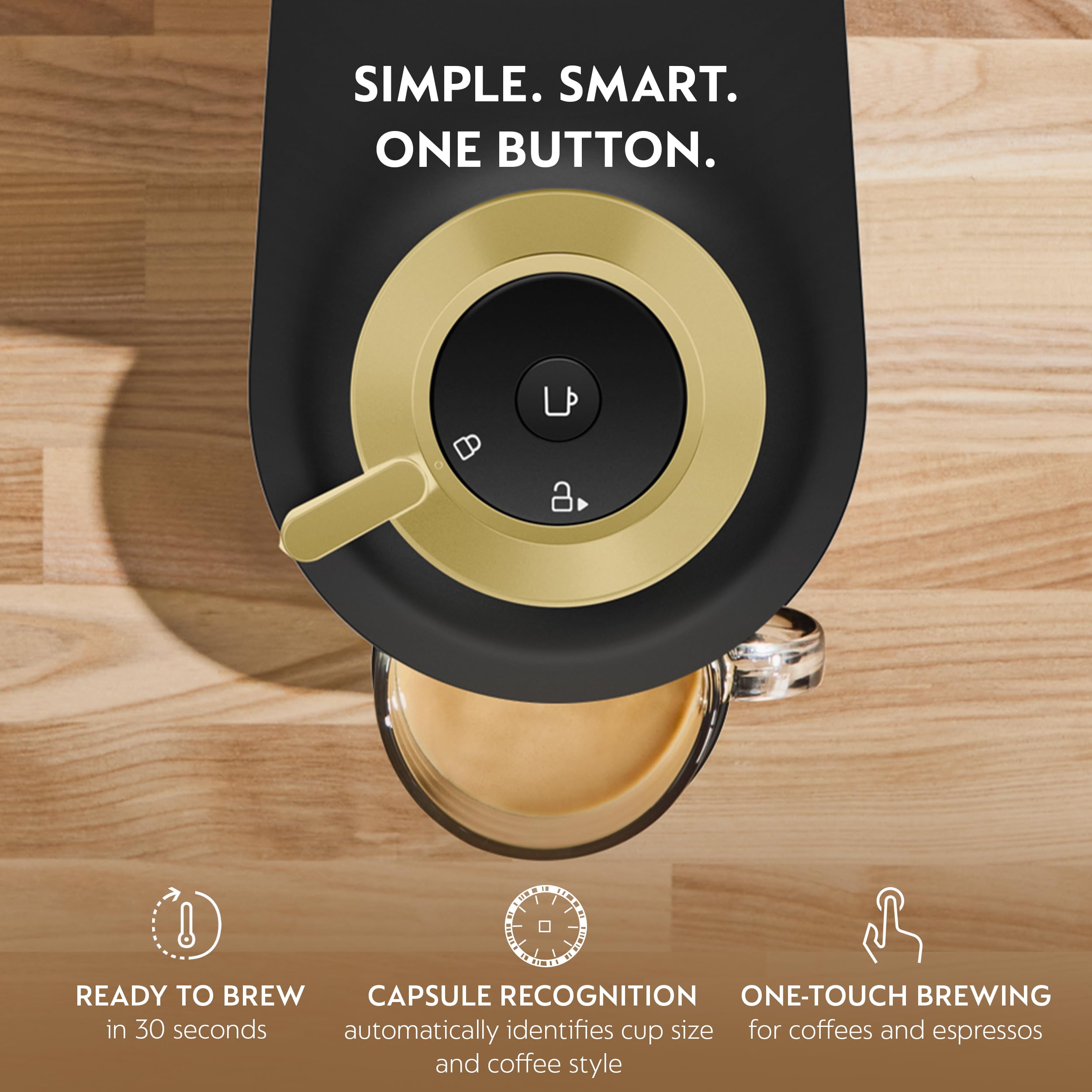 Nespresso Vertuo Pop+ side water tank access keeps the counter tidy