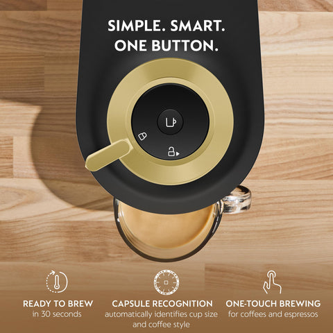 Nespresso Vertuo Pop+ side water tank access keeps the counter tidy