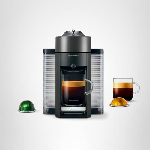 Nespresso Vertuo Titan auto eject function clears used capsules after brewing.