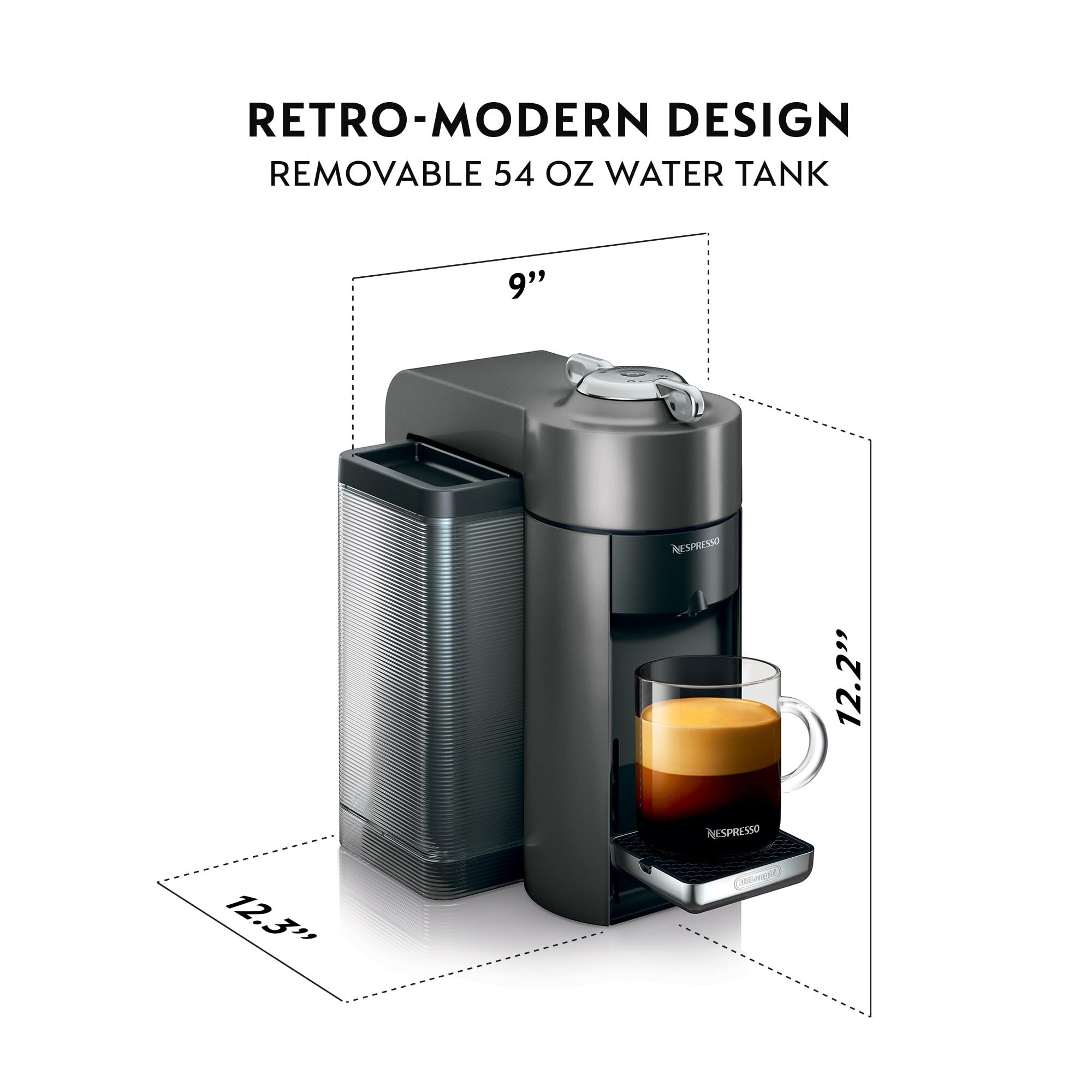 Nespresso Vertuo Titan capsule cartridge showcases aroma profiles for varied tastes.
