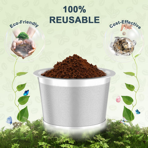 NESSUS complete 4-pack includes cups, seals, and a handy coffee scoop.