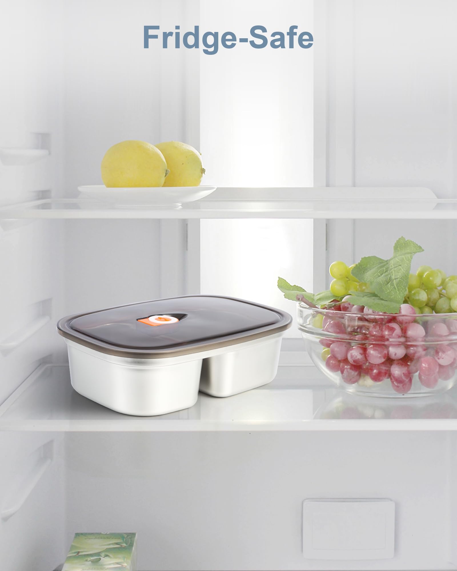 NestDin fridge-safe container with secure lid keeps leftovers fresh