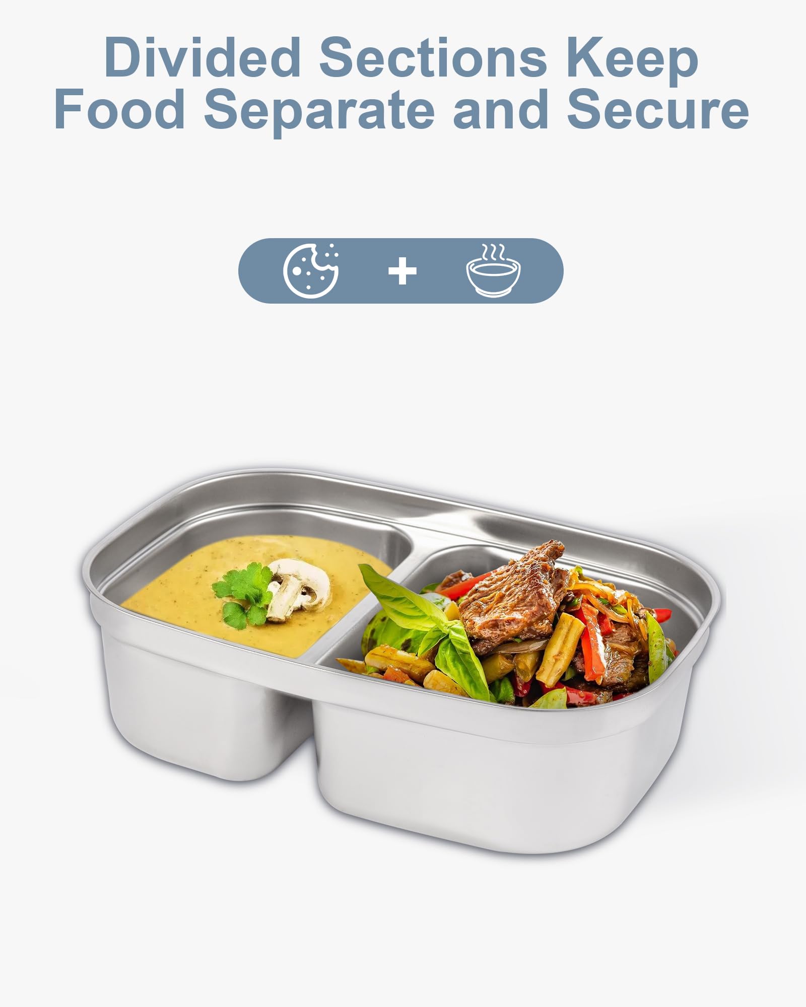 NestDin removable replacement tray adds flexibility for mixed meals