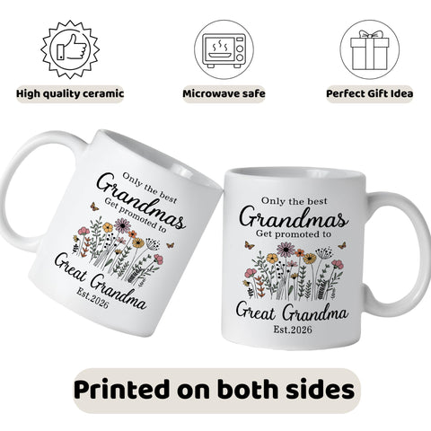 Nestura Great Grandma Mug for daily coffee, comforting routine