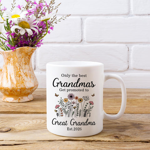 Nestura Great Grandma Mug offers a memorable family moment daily