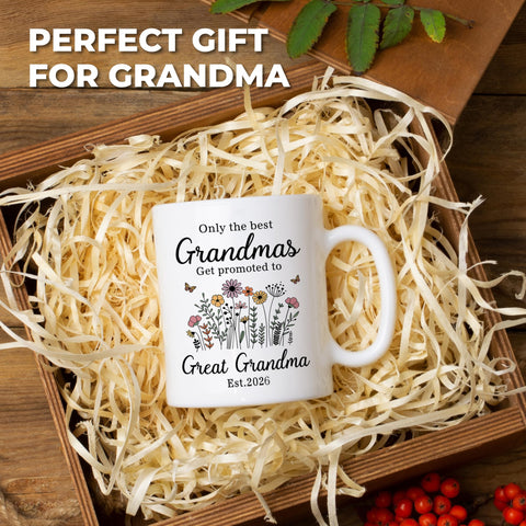 Nestura Great Grandma Mug in gift-ready packaging for instant joy