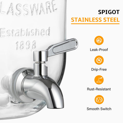 NETANY crystal-clear glass enhances beverage presentation for any occasion