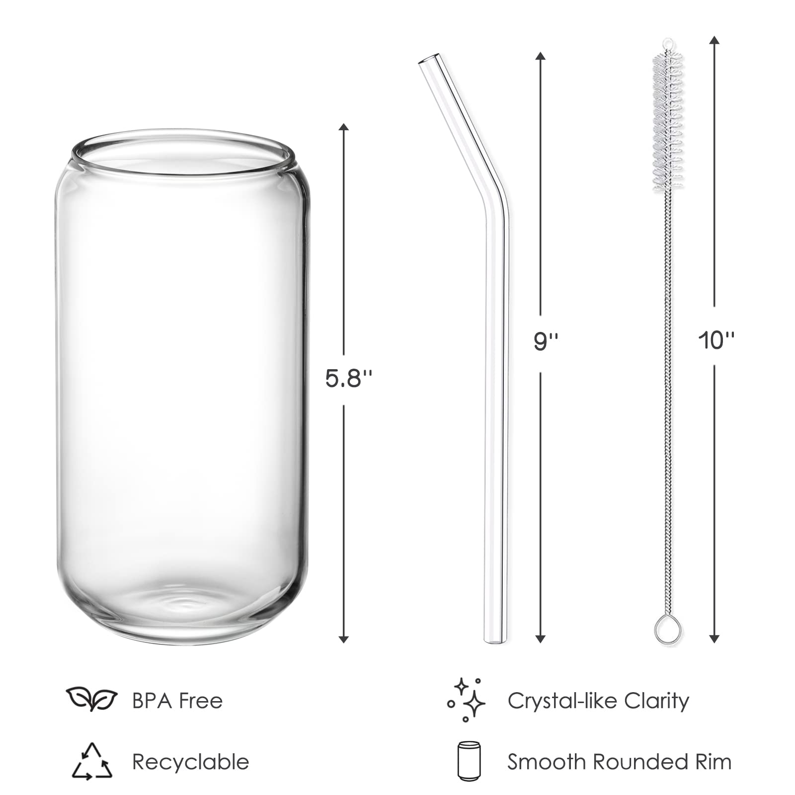 NETANY dishwasher-safe glassware saves time while preserving clarity.
