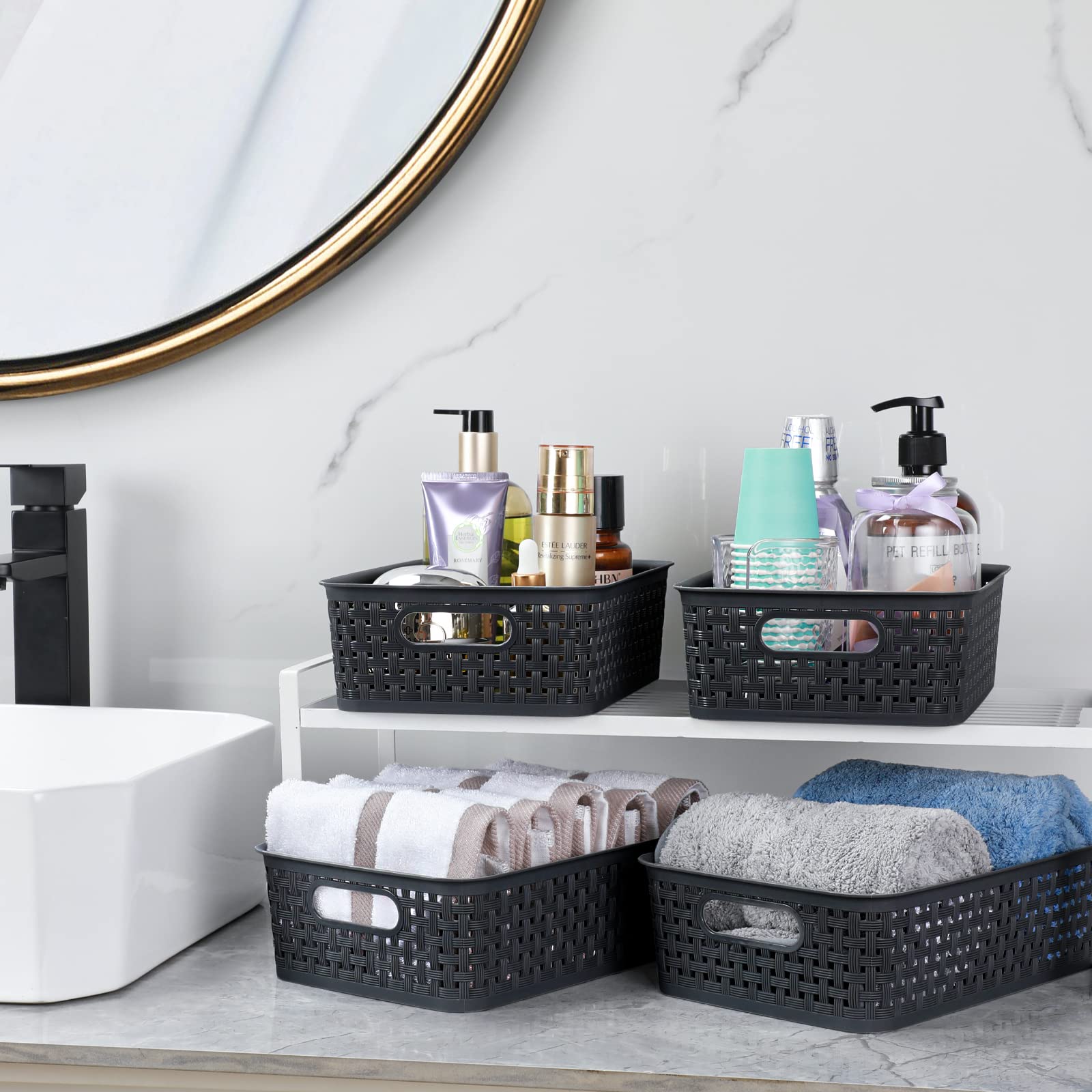 NETANY durable, flexible plastic baskets designed for long-term use