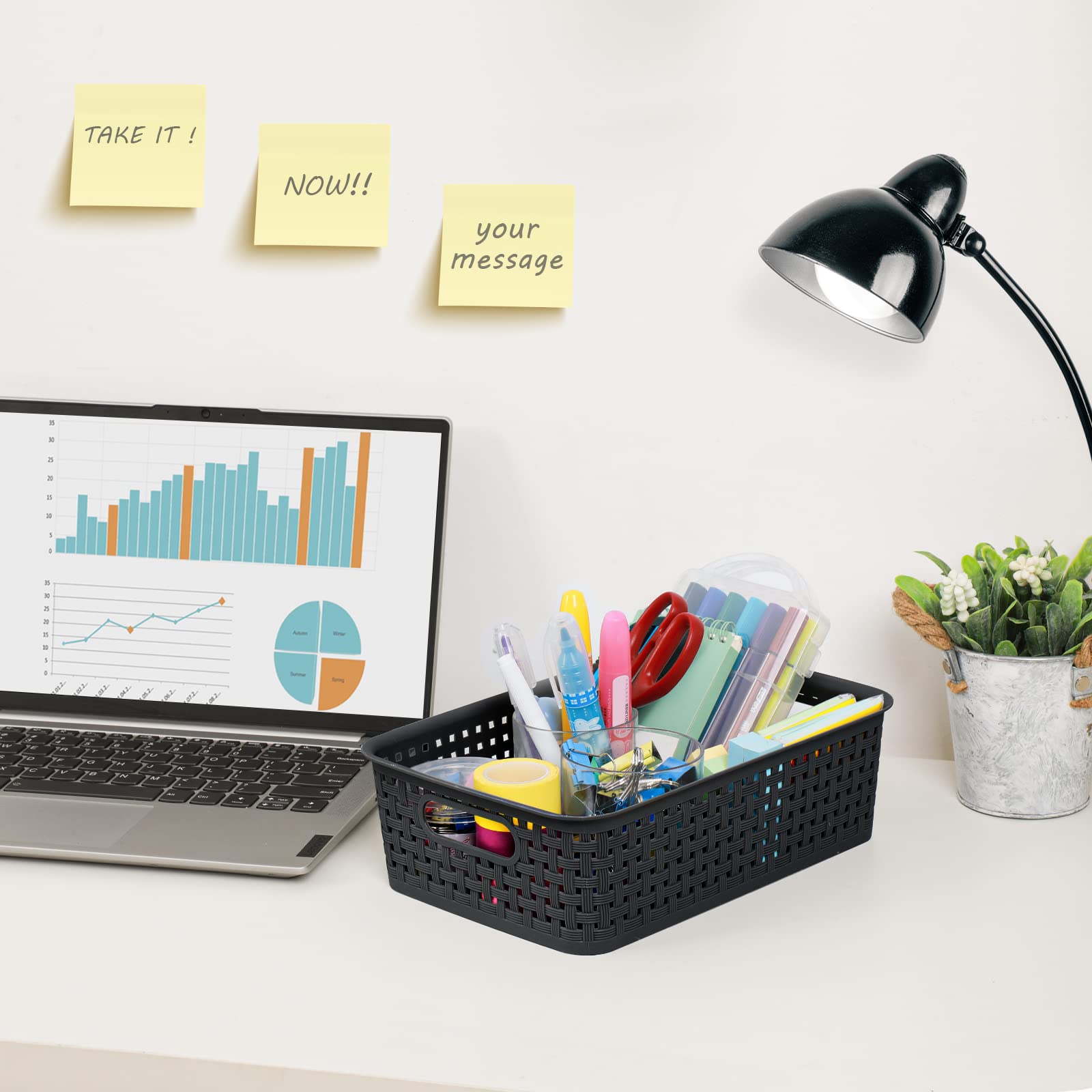 NETANY easy-to-use organizers that fit on shelves and countertops