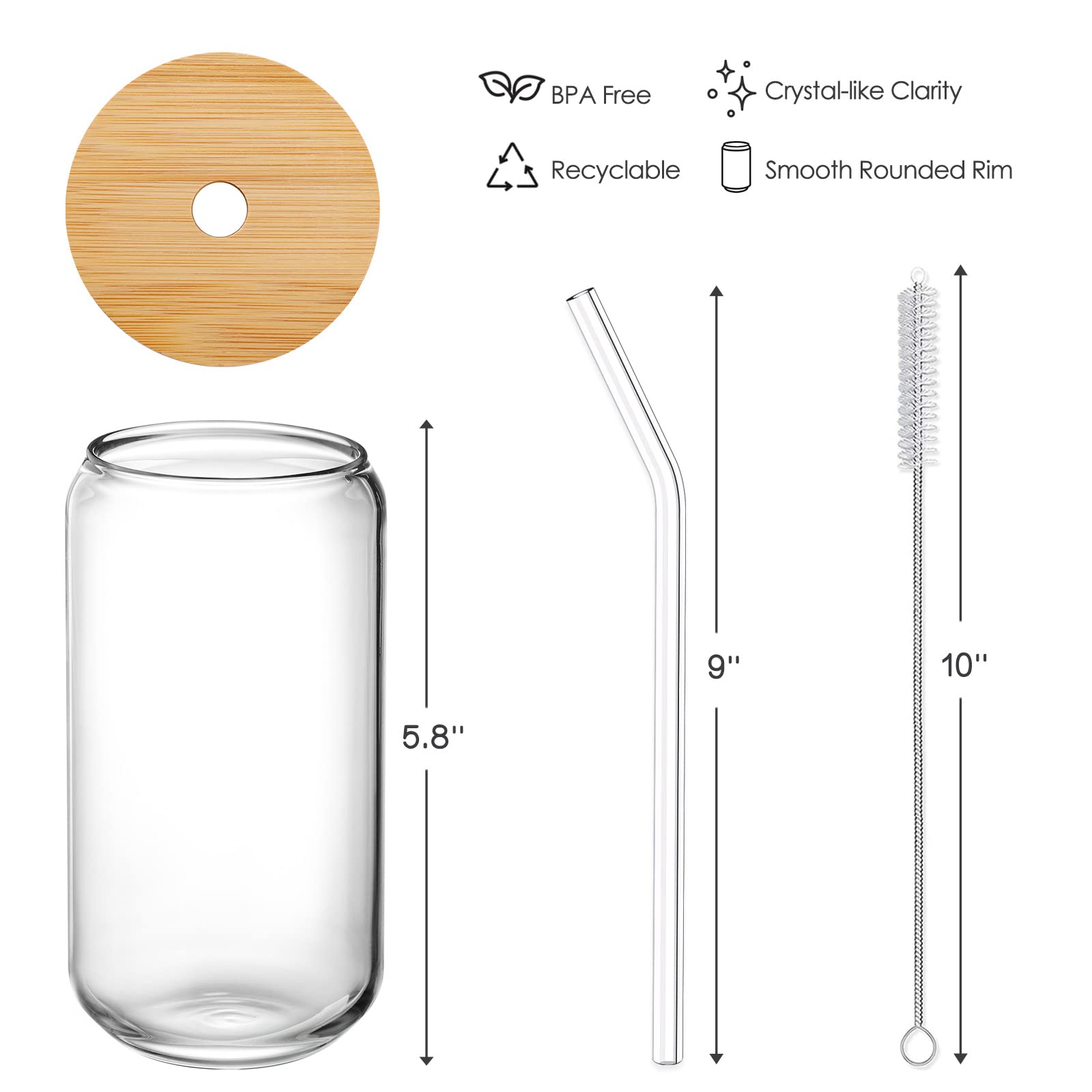 Netany eco-friendly bamboo lids add natural style and sustainability.