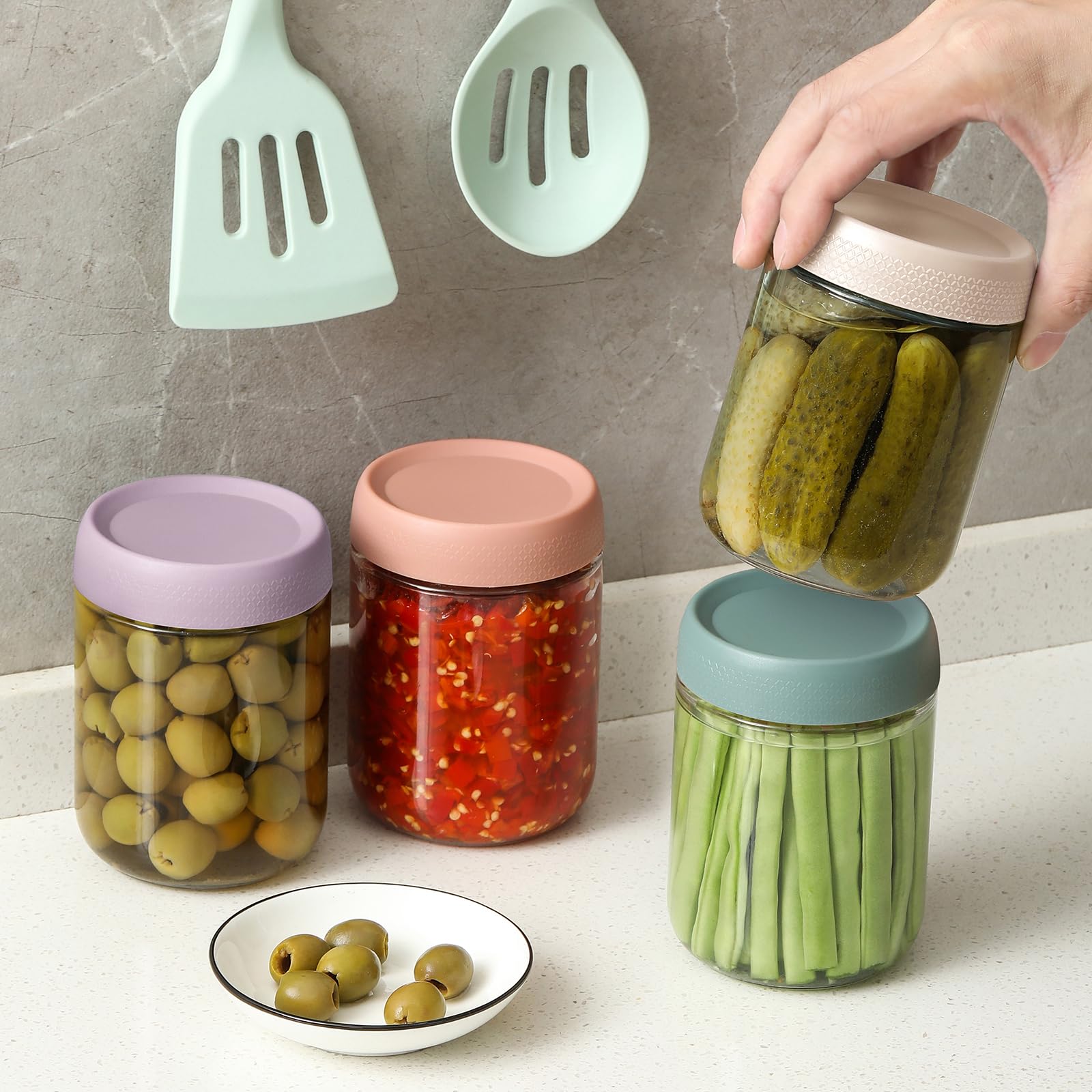 NETANY jars are great for jams, pickles, and sauces with reliable storage.