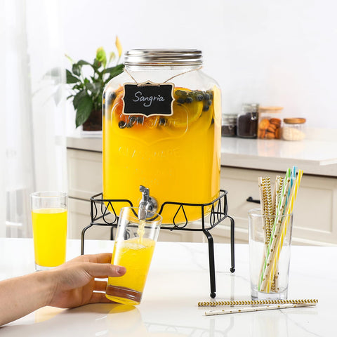 NETANY includes a blackboard label for quick beverage labeling.