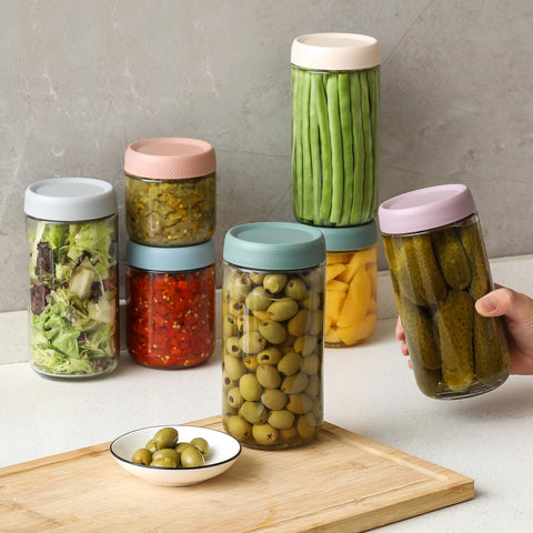 NETANY 24oz jar ideal for yogurt and overnight oats.