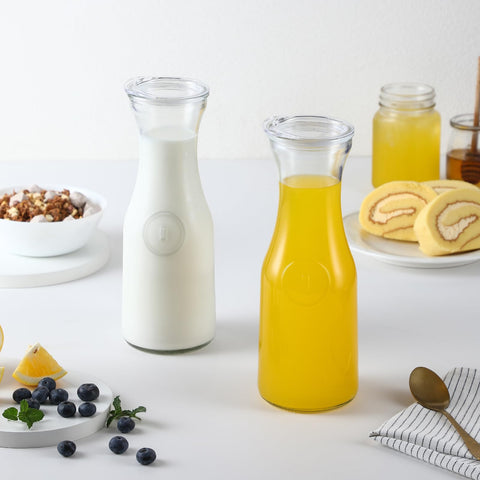 NETANY mimosa-bar ready carafes add style to brunch and celebrations