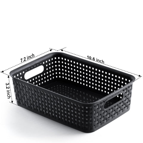 NETANY versatile multi-purpose baskets for kitchen, pantry, and bathroom organization