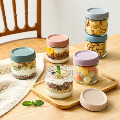 NETANY BPA-free glass storage keeps snacks fresh and visible.