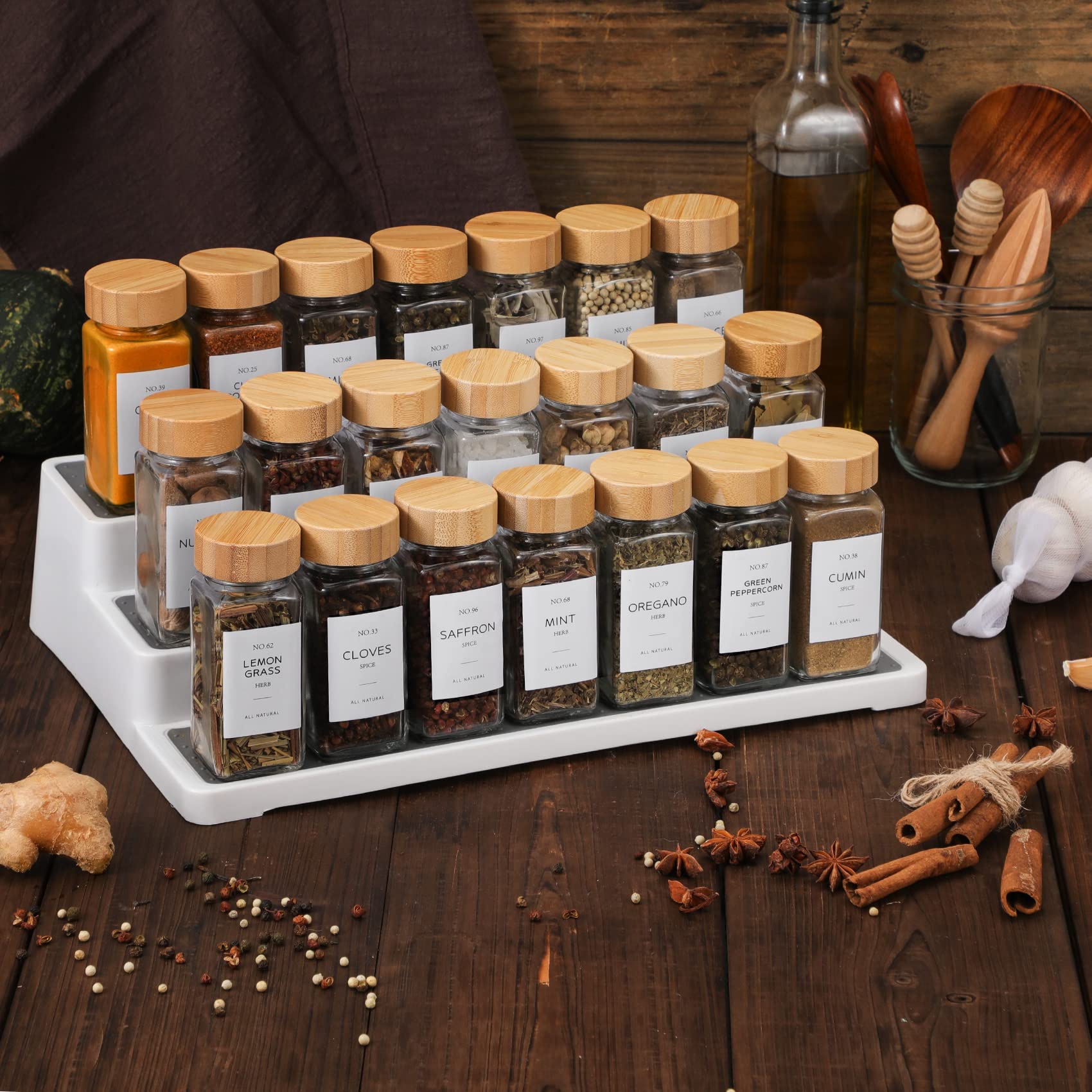 NETANY marker and label set for personalized spice kits.