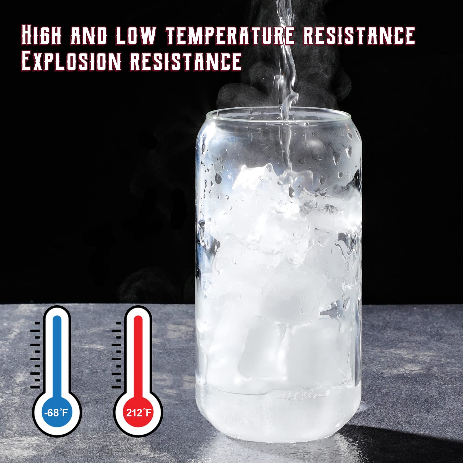 NETANY versatile glassware fits tea, coffee, cocktails, and fountain drinks.