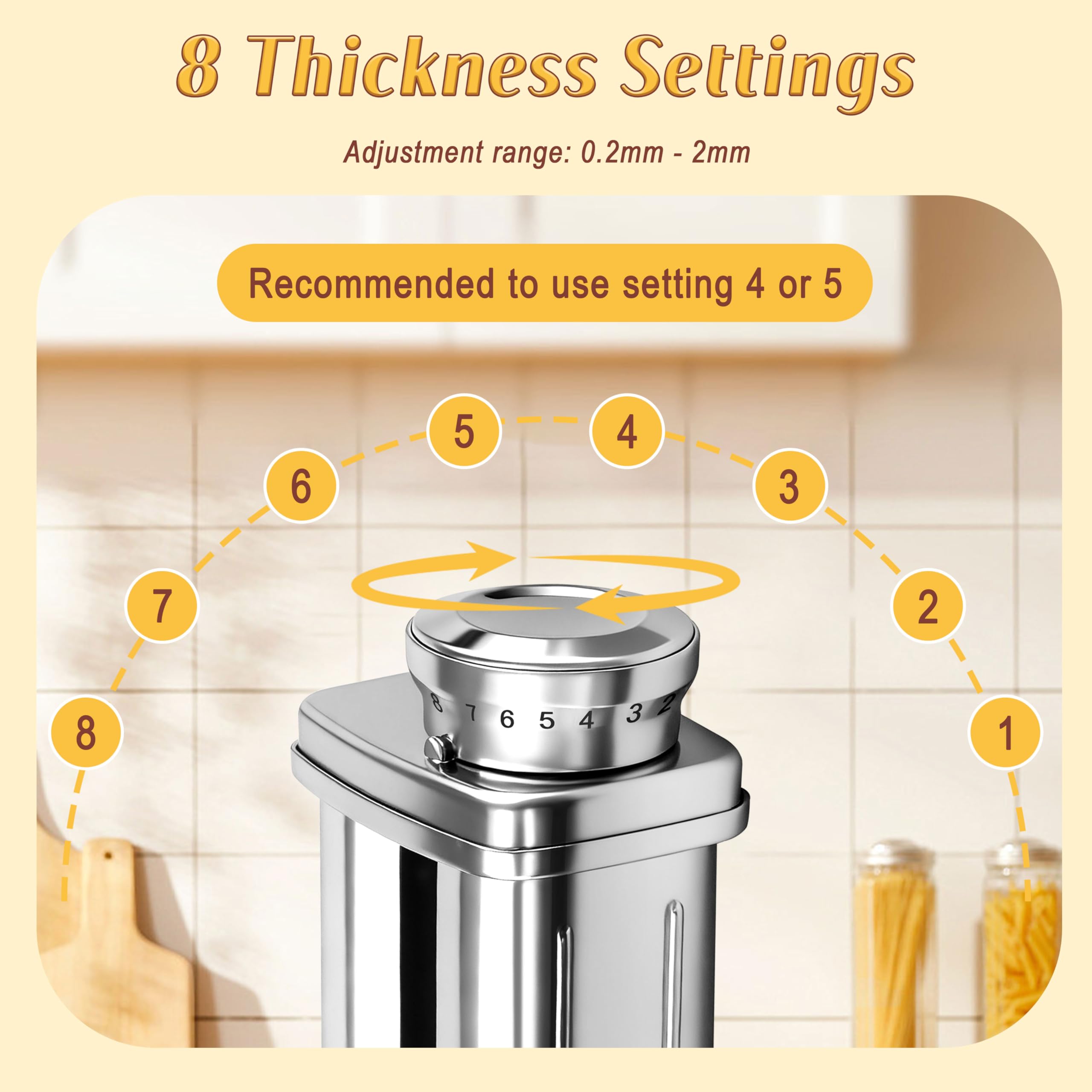 NEVKU 8-thickness-knob enables precise sheet thickness control during rolling